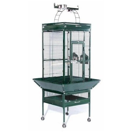 PREVUE HENDRYX Prevue Hendryx PP-3151C Small Wrought Iron Select Bird Cage - Chalk White PP-3151C